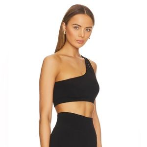 Camila Coelho Belmira Sports Bra in Black
